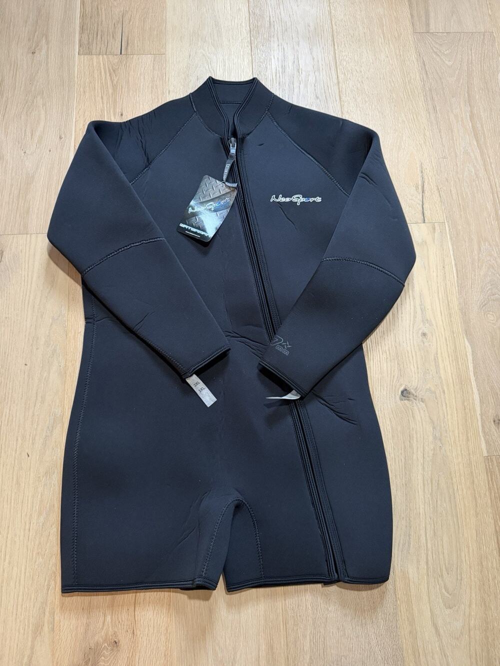 NeoSport 7mm Unisex Premium Neoprene Waterman Wetsuit Jacket Zip Up